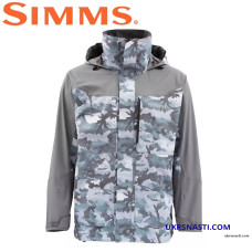 Куртка Simms Challenger Jacket Hex Flo Camo Grey Blue